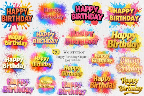Celebrate with Style: The Happy Birthday Sublimation Bundle