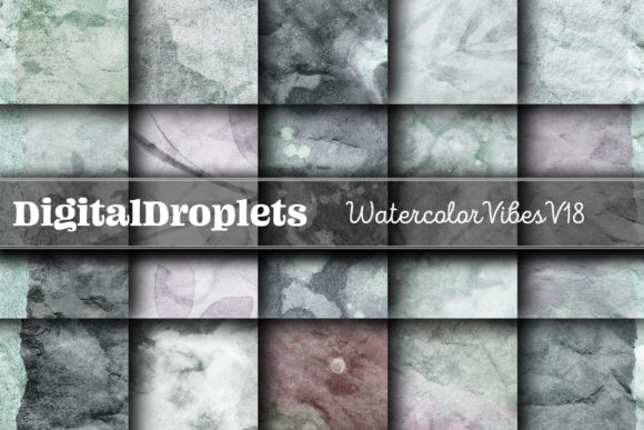 Watercolor Vibes Vol. 18: Your Next Favorite Scrapbook Paper Set