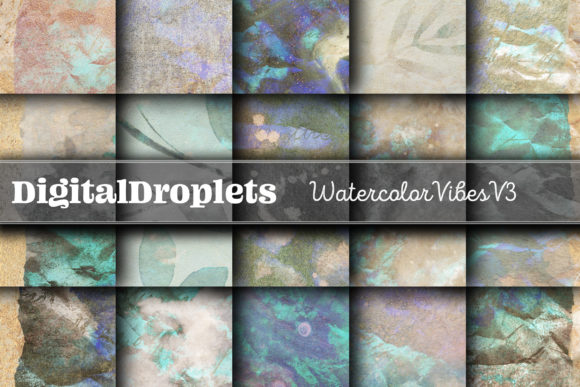 Watercolor Vibes Vol. 3: Artistic Backgrounds for Modern Projects