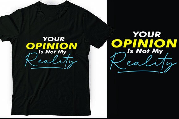 Your Opinion is Not My Reality: A Font for Unapologetic Statements